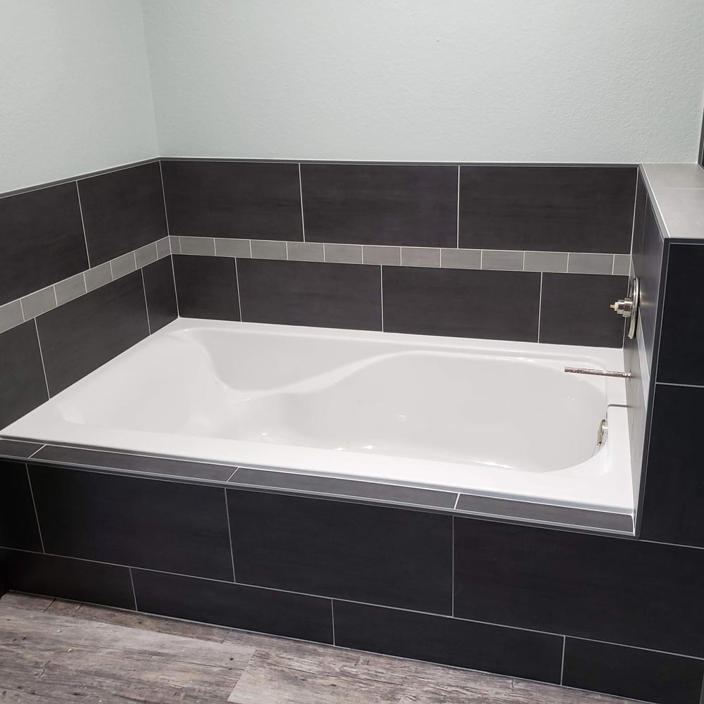 Custom Tile Bathtub Surround Custom Tile Bathtub Surround